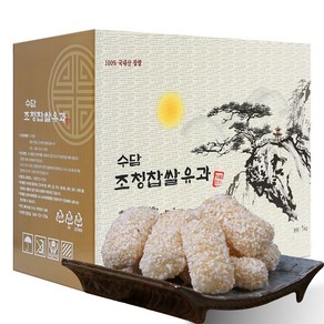 수담조청유과 선물세트 수담한과, 1kg, 1개