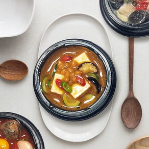 납골당 꾸미기 미니어처 단품 한식 탕 국 찌개 미니어쳐 제사상 상차림, [한식/탕,국,찌개]청국장