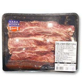 [코스트코] 양념 LA꽃갈비 1.6kg 아이스박스포장 냉장식품, 1개