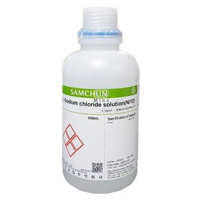 염화나트륨용액 0.1mol (S0467) 500ml 시약 화공약품