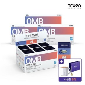 트루엔 오엠비 [4박스] (+증정 쇼핑백 1개+머그컵 1개), 4개, 30정