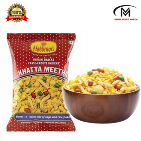 HALDIRAM Khatta Meetha (Indian Snacks) 150g 카네카타미타 (인도 스낵 )1개