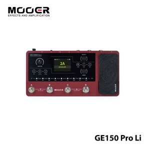 Mooe GE150 Po/GE150 Po Li 기타 멀티 이펙트 앰프, 1개