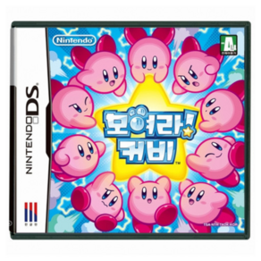 [중고] [NDS] 모여라 커비 한글판 DS라이트 lite 칩 (3ds 사용가능)