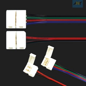 인두기 납땜없이 LED바 전선 배선연결 2P커넥터 1개 릴레이 모듈부품