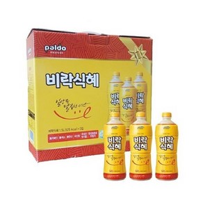 팔도 비락식혜 선물용 설날 추석 선물세트 박스 증정 1.5L x 3개