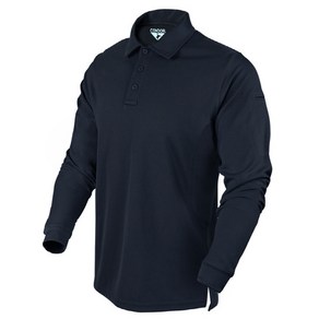 [Condo] Pefomance Long Sleeve Tactical Polo / 101120 / [콘돌] 퍼포먼스 긴팔 택티컬 폴로 (Navy - Lage)