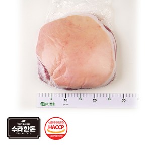 수라한돈 미박뒷다리살 후지 국산 냉장 1box(17kg내외), 1개