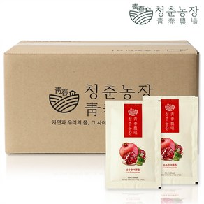 청춘농장 순수한 석류즙, 80ml, 60개