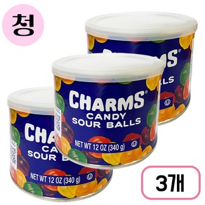 델리팜 참스 볼 캔디 사랑방 340g, 3개