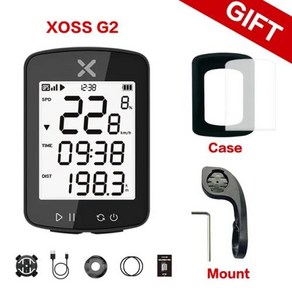 XOSS GPS 사이클링 터 G 플러스 무선 속도계 블루투스 트래커 방수 도로 MTB 주행 거리계 G2 품, 03 G2 Set 1, 1개