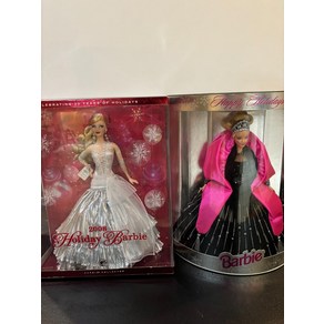 Mattel 2008 홀리데이 바비(20주년). 1998 바비. 오리지널 패키지., Mattel 2008 홀리데이 바비(20주년). 199, 1개