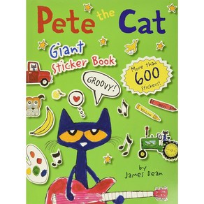 Pete the Cat Giant Sticker Book Paperback