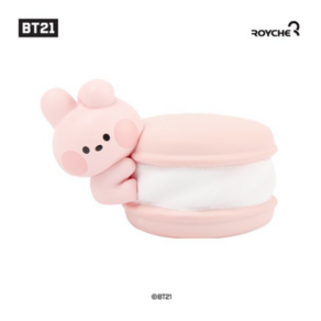 로이체 BT21 Minini 차량용 송풍구 클립 거치 방향제 쿠키 레드로즈향, 1개입, 1개, 기타향