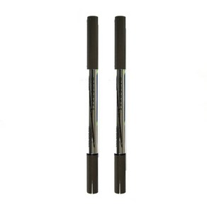 웨이크메이크 하드 브로우 펜슬 0.1g, 01 다크브라운, 2개