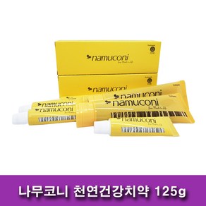 나무코니 합성세제없는 천연치약 건강한치약 125g