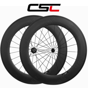 CSC 88림 카본 휠셋 700C 픽시 바이크 무광, 88, 클린처, R13 로드 림 브레이크, 1개