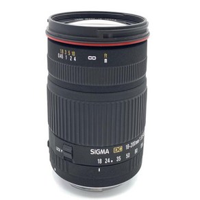 [일본정품수입]【중고】 【병품】 시그마 18-200mm F3.5-6.3 DC 캐논용 【교환 렌즈】, 1개, 한개옵션0
