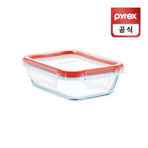 코렐파이렉 파이렉스 473ml 네모 4면 코렐 보관용기 프레쉬락 ZWD7FD7E, 1개