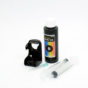 삼성 INK-M180 INK-C180 잉크충전 SL-J1660 SL-J1663 SL-J1665 용, 블랙충전세트, 1개