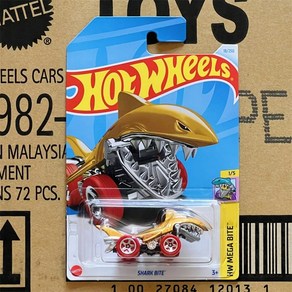 핫휠 24년 B 버전 람보르기니 부가티 Hot Wheels 미니 장난감 자동차 스포츠카, 18.24A 샤크카, 1개