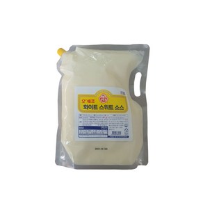 (냉장)[오뚜기]오쉐프 화이트스위트소스2kg, 2kg, 2개