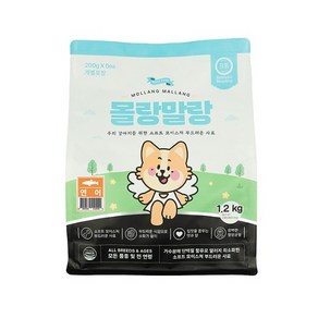 몰랑말랑 소프트 사료 연어 1.2kg, 6개, 200g