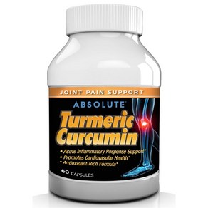 Absolute Nutrition Turmeric Curcumin Extract 60 Capsules