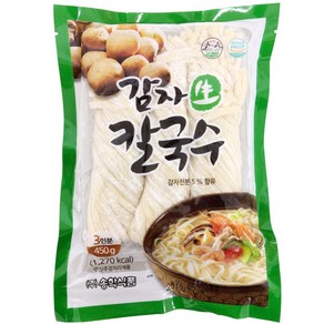 송학식품 감자 생칼국수, 450g, 5개