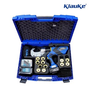 클라우케(KLAUKE) EK12042CFM 5.0Ah 1팩 12톤 충전식 유압압착기 [16-400mm²] 다이스포함, 1개