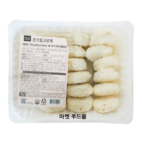 모노)콘크림고로케 720g(40gX18개), 720g, 1개