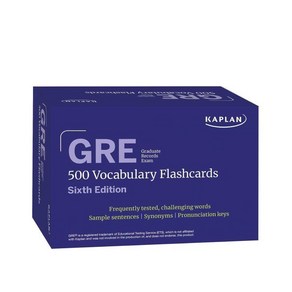 GRE Vocabulay Flashcads Sixth Edition + Online Access to Review You Cads a Pacti..., Kaplan Publishing