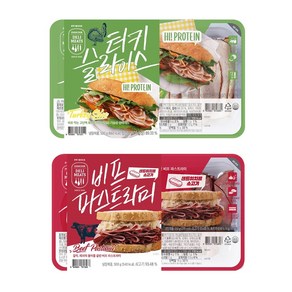 (코스트코 상품) 존쿡 터키 브레스트 슬라이스 250g x 2 + 비프 파스트라미 250g x 2