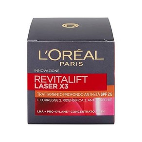 로레알파리스 데이 크림 리바이탈리프트 레이저 X3 딥 트리트먼트 안티에이징 페이스 SPF 25 50ml, 1개