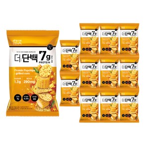 더단백 팝칩 군옥수수맛, 44g, 12개