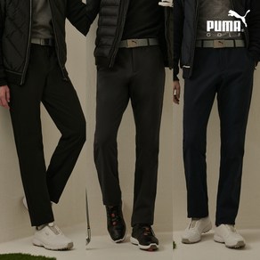 [PUMAGOLF] 22FW 푸마골프 남성 슬림핏 기모 본딩 팬츠 3컬러 택1