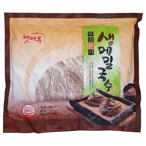 햇마루 우정본가 생메밀국수 1kg 1BOX(육수 미포함), 10개