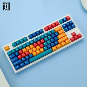 GMK 패널 키캡 PBT 체리 5면 염료승화 (129키)