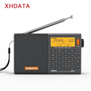 XHDATA D808 AMFMSWMW SSB AIR RDS 풀 밴드 휴대용 라디오 다기능 딥 사운드 스테레오 충전식 라디오 리시버, CHINA, XHDATA-Gay