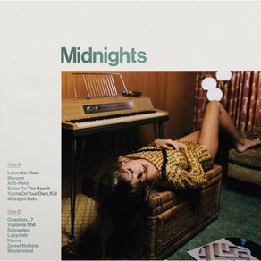 [LP] Taylo Swift (테일러 스위프트) - 10집 Midnights [제이드 그린 컬러 LP]