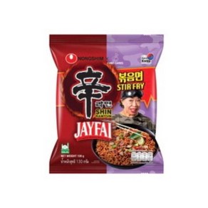 신라면 셰프 쩨파이 농심 신라면 똠얌 볶음면 SHIN RAMYUN JAYFAI 123g x 2봉(1세트), 2개