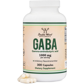 더블우드 가바 GABA 1000mg 서빙 5개월분 300캡슐, 300정 × 1개, 300정, 1개