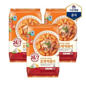 사조대림 로제떡볶이343g X 3개, 343g