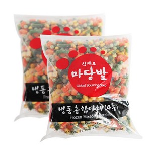 마당발 냉동혼합야채 4종 1kg 10개 1박스