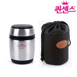 [퀸센스] 에리카 진공 죽통 0.4L_보온도시락 보온병