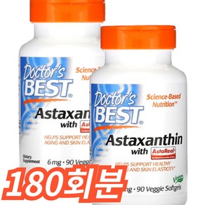 닥터스베스트 아스타크산틴 6mg 베지 소프트젤, 180회분, 1개