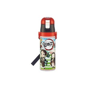 스케이터skater용 스텐레스 물병 직음 470ml 귀멸의 칼날 임무 행각에 친화적인 타입 보냉전용 waterbottle 스포츠 어린이 물병 SDC4A