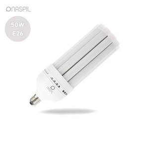 나스필 led 콘벌브 콘램프 전구 50W E26, 전구색, 1개