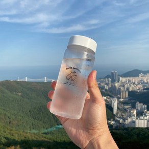 솜키스트 친환경 트라이탄 리유저블 보틀 텀블러, 480ml, 옐로우(일반캡), 1개