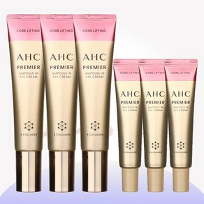 AHC 시즌12 프리미어 앰플 인 아이크림 코어리프팅 40ml 3개+12ml 3개, 1개